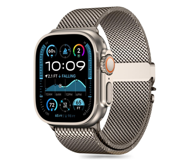 TECH-PROTECT Milano do Apple Watch 44/45/46/49 mm Titanium 5906302370634 - 1296620 - zdjęcie